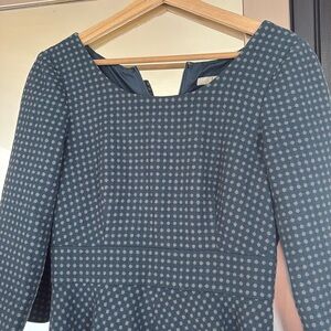 Boden Kate spotty dress, lined. Wool.